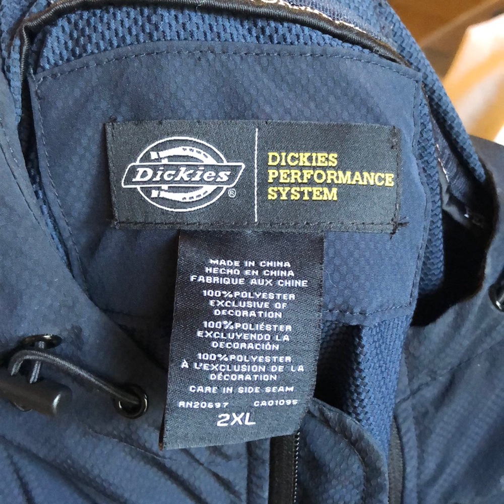 Dickies Performance 1/4 Zip Waterproof Jacket - image 3